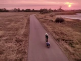 © vegan.at Ride4Respect: Veganerin radelt von Wien nach Hawaii