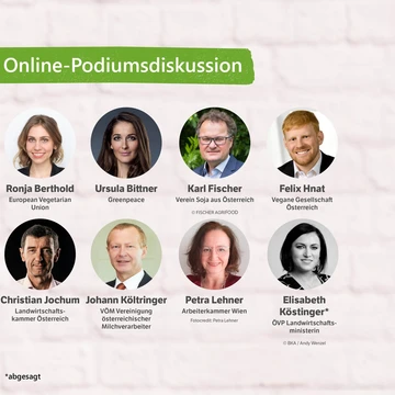 © vegan.at Nachschau Podiumsdiskussion: EU-Änderungsantrag zu Milchalternativen
